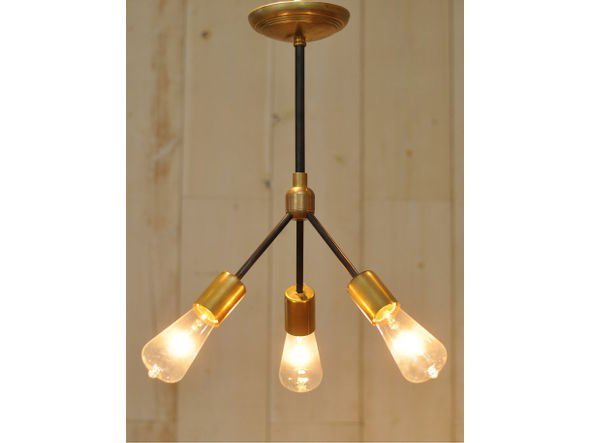 【アクメファニチャー /ACME Furniture / GOODS】のSOLID BRASS LAMP 3ARM 45° / ソリッド ブラスランプ 3アーム45° 人気、トレンドファッション・服の通販 founy(ファニー) 　送料無料　Free Shipping　シンプル　Simple　フォルム　Form　ヴィンテージ　Vintage　ホーム・キャンプ・アウトドア・お取り寄せ　Home,Garden,Outdoor,Camping Gear　家具・インテリア　Furniture　ライト・照明　Lighting & Light Fixtures　シーリングライト　Ceiling Light　other-2|ID: prp329100000005009 ipo3291000000031542194
