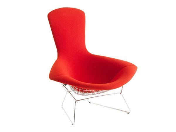 【ノル/Knoll / GOODS】のBertoia Collection High Back Chair / ベルトイア コレクション ハイバックチェア(フルカバー) インテリア・キッズ・メンズ・レディースファッション・服の通販 founy(ファニー) 　コレクション　Collection　ダイヤモンド　Diamond　ファブリック　Fabric　フレーム　Flame　ワイヤー　Wire　ホーム・キャンプ・アウトドア・お取り寄せ　Home,Garden,Outdoor,Camping Gear　家具・インテリア　Furniture　チェア・椅子　Chair　ラウンジチェア　Lounge Chair　本体ポリッシュクローム|ID: prp329100000005019 ipo3291000000030224136