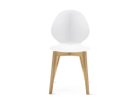 【カリガリス/Calligaris / GOODS】のBASIL / バジル 樹脂シート CS/1348 大人の最旬トレンドファッション＆コーディネート founy(ファウニー) 送料無料 Free Shipping メタル Metal, Metal Parts モチーフ Motif, Design Theme ホーム・キャンプ・アウトドア・お取り寄せ Home Living / Home & Lifestyle / Camping Gear / Outdoor Camping 家具・インテリア Home Furniture & Interior. Stylish & Functional Living Spaces チェア・椅子 Seating & Chairs ダイニングチェア・木製チェア Dining Chairs thumbnail シートP94 マットオプティックホワイト、脚部P19W ナチュラルオーク|ID: prp329100000005020 ipo3291000000037241924
