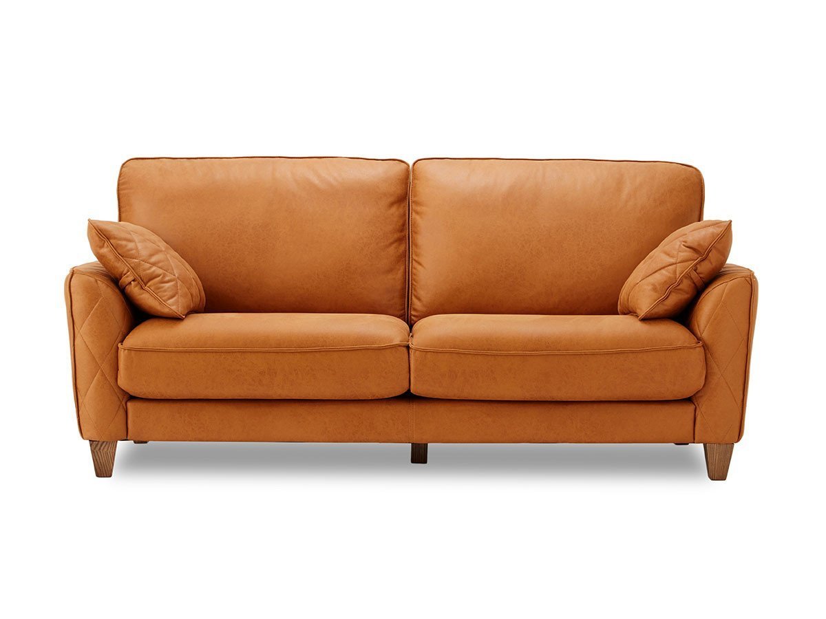 【リラックス フォーム/RELAX FORM / GOODS】のCOLUMBUS SOFA / コロンバス 3人掛けソファ スモール インテリア・キッズ・メンズ・レディースファッション・服の通販 founy(ファニー) 　キルティング　Quilted, Quilting　クッション　Cushion, Throw Pillow　コンパクト　Compact, Small Size　定番　Standard, Basic Item　フェザー　Feather, Feather Detail　ホーム・キャンプ・アウトドア・お取り寄せ　Home Living / Home & Lifestyle / Camping Gear / Outdoor Camping　家具・インテリア　Home Furniture & Interior. Stylish & Functional Living Spaces　ソファー　Couches & Sofas　張地:LT01 キャメル|ID: prp329100000005023 ipo3291000000030198563
