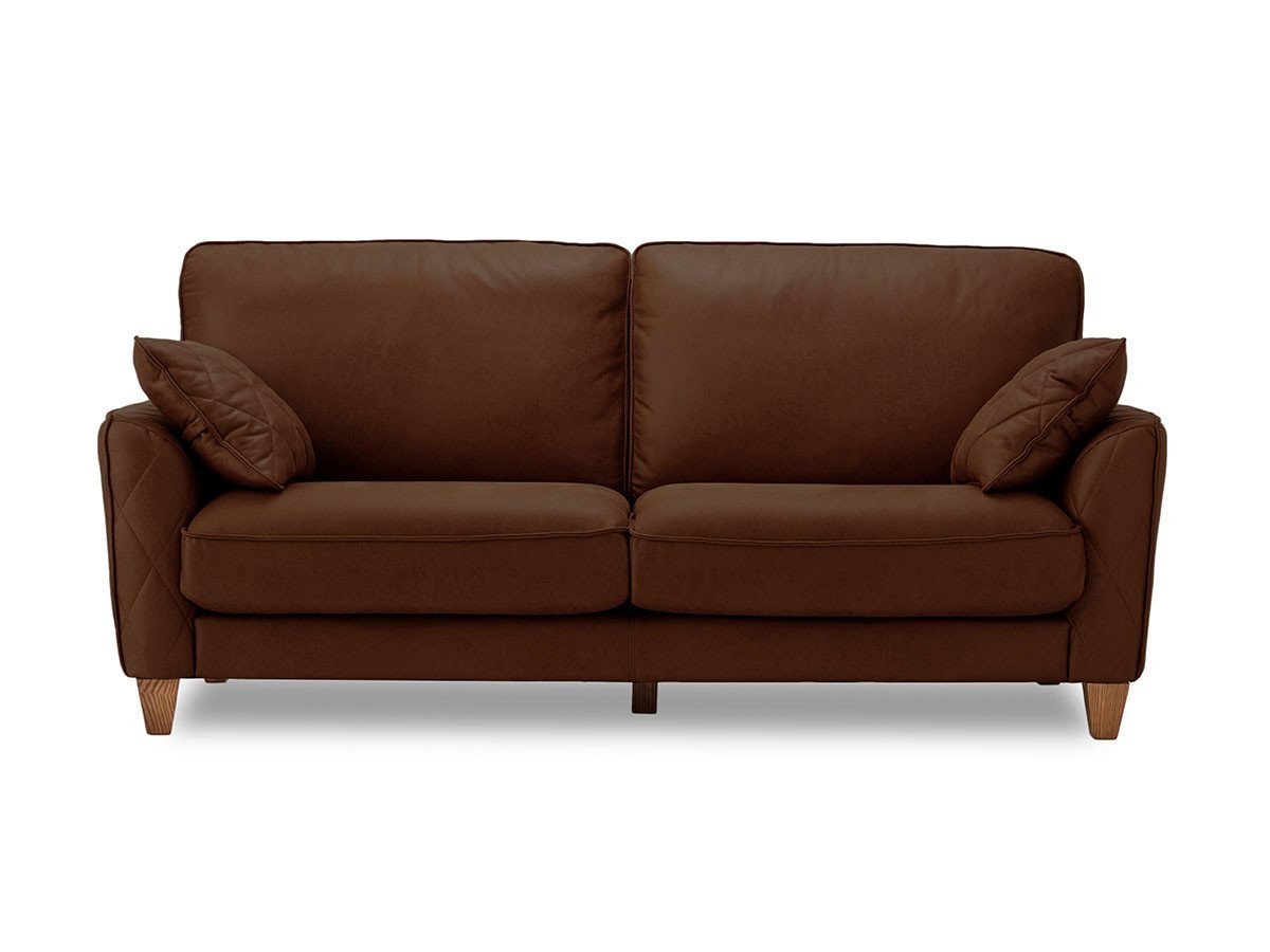 【リラックス フォーム/RELAX FORM / GOODS】のCOLUMBUS SOFA / コロンバス 3人掛けソファ スモール インテリア・キッズ・メンズ・レディースファッション・服の通販 founy(ファニー) 　キルティング　Quilted, Quilting　クッション　Cushion, Throw Pillow　コンパクト　Compact, Small Size　定番　Standard, Basic Item　フェザー　Feather, Feather Detail　ホーム・キャンプ・アウトドア・お取り寄せ　Home Living / Home & Lifestyle / Camping Gear / Outdoor Camping　家具・インテリア　Home Furniture & Interior. Stylish & Functional Living Spaces　ソファー　Couches & Sofas　張地:LT02 カカオ|ID: prp329100000005023 ipo3291000000030198570