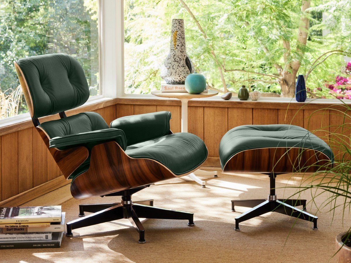 【ハーマンミラー/Herman Miller / GOODS】のEames Lounge Chair&Ottoman / イームズラウンジチェア&オットマン ブラック皮革 人気、トレンドファッション・服の通販 founy(ファニー) 　クラシック　Classic　ニューヨーク　New York　エレガント 上品　Elegant　人気　Popularity　ホーム・キャンプ・アウトドア・お取り寄せ　Home,Garden,Outdoor,Camping Gear　家具・インテリア　Furniture　チェア・椅子　Chair　ラウンジチェア　Lounge Chair　ホーム・キャンプ・アウトドア・お取り寄せ　Home,Garden,Outdoor,Camping Gear　家具・インテリア　Furniture　チェア・椅子　Chair　リクライニングチェア　Recliner Chair　other-3|ID: prp329100000005044 ipo3291000000031548554