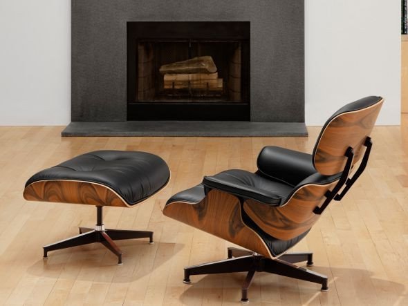 【ハーマンミラー/Herman Miller / GOODS】のEames Lounge Chair&Ottoman / イームズラウンジチェア&オットマン ブラック皮革 人気、トレンドファッション・服の通販 founy(ファニー) 　クラシック　Classic　ニューヨーク　New York　エレガント 上品　Elegant　人気　Popularity　ホーム・キャンプ・アウトドア・お取り寄せ　Home,Garden,Outdoor,Camping Gear　家具・インテリア　Furniture　チェア・椅子　Chair　ラウンジチェア　Lounge Chair　ホーム・キャンプ・アウトドア・お取り寄せ　Home,Garden,Outdoor,Camping Gear　家具・インテリア　Furniture　チェア・椅子　Chair　リクライニングチェア　Recliner Chair　other-5|ID: prp329100000005044 ipo3291000000031548558