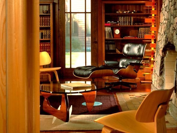 【ハーマンミラー/Herman Miller / GOODS】のEames Lounge Chair&Ottoman / イームズラウンジチェア&オットマン ブラック皮革 人気、トレンドファッション・服の通販 founy(ファニー) 　クラシック　Classic　ニューヨーク　New York　エレガント 上品　Elegant　人気　Popularity　ホーム・キャンプ・アウトドア・お取り寄せ　Home,Garden,Outdoor,Camping Gear　家具・インテリア　Furniture　チェア・椅子　Chair　ラウンジチェア　Lounge Chair　ホーム・キャンプ・アウトドア・お取り寄せ　Home,Garden,Outdoor,Camping Gear　家具・インテリア　Furniture　チェア・椅子　Chair　リクライニングチェア　Recliner Chair　other-6|ID: prp329100000005044 ipo3291000000031548559