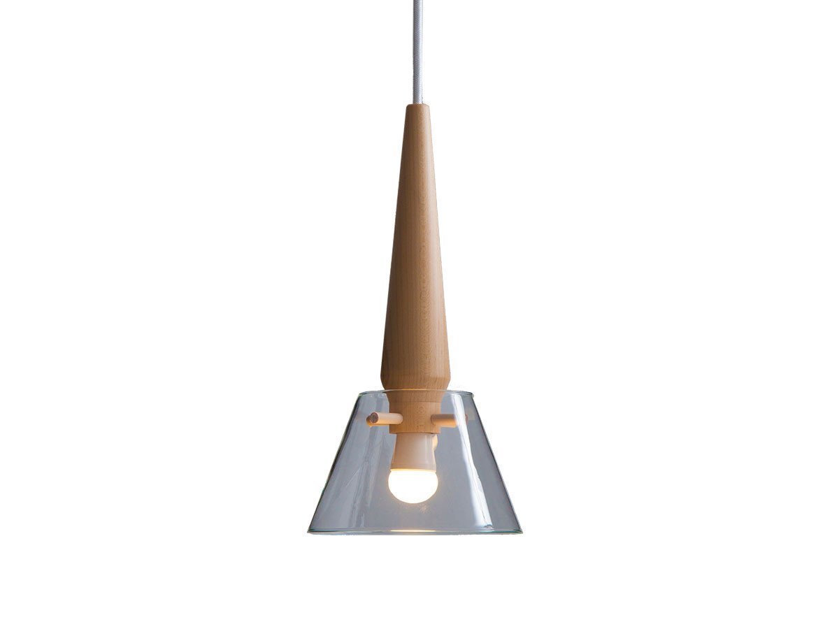 【フライミー ジャパン スタイル/FLYMEe Japan-Style / GOODS】のPendant Light / ペンダントライト #106745 インテリア・キッズ・メンズ・レディースファッション・服の通販 founy(ファニー) 　送料無料　Free Shipping　おすすめ　Recommend　ウッド　Wood　ガラス　Glass　モダン　Modern　ホーム・キャンプ・アウトドア・お取り寄せ　Home,Garden,Outdoor,Camping Gear　家具・インテリア　Furniture　ライト・照明　Lighting & Light Fixtures　ペンダントライト　Pendant Light　本体:メイプル、シェード:透明ガラス|ID: prp329100000005046 ipo3291000000030248302