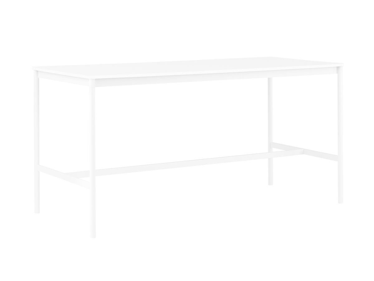 【ムート/MUUTO / GOODS】のBASE HIGH TABLE / ベース ハイテーブル(190 × 85 × H:95) インテリア・キッズ・メンズ・レディースファッション・服の通販 founy(ファニー) 　アクリル　Acrylic　シンプル　Simple　テーブル　Table　フレーム　Flame　ホーム・キャンプ・アウトドア・お取り寄せ　Home,Garden,Outdoor,Camping Gear　家具・インテリア　Furniture　テーブル　Table　コンソール・カウンターテーブル　Console/Counter Table　ホワイトラミネート / ABS / ホワイト|ID: prp329100000005069 ipo3291000000030182896