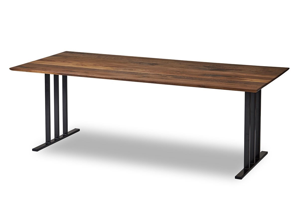 【フライミー ファクトリー/FLYMEe Factory / GOODS】のDINING TABLE / ダイニングテーブル #100785(船底面タイプ) インテリア・キッズ・メンズ・レディースファッション・服の通販 founy(ファニー) 　オイル　Oil　シンプル　Simple　テーブル　Table　バランス　Balance　ホーム・キャンプ・アウトドア・お取り寄せ　Home,Garden,Outdoor,Camping Gear　家具・インテリア　Furniture　テーブル　Table　ダイニングテーブル　Dining Table　天板:ウォールナット、サイズ:幅200 × 奥行90cm|ID: prp329100000005075 ipo3291000000030249742