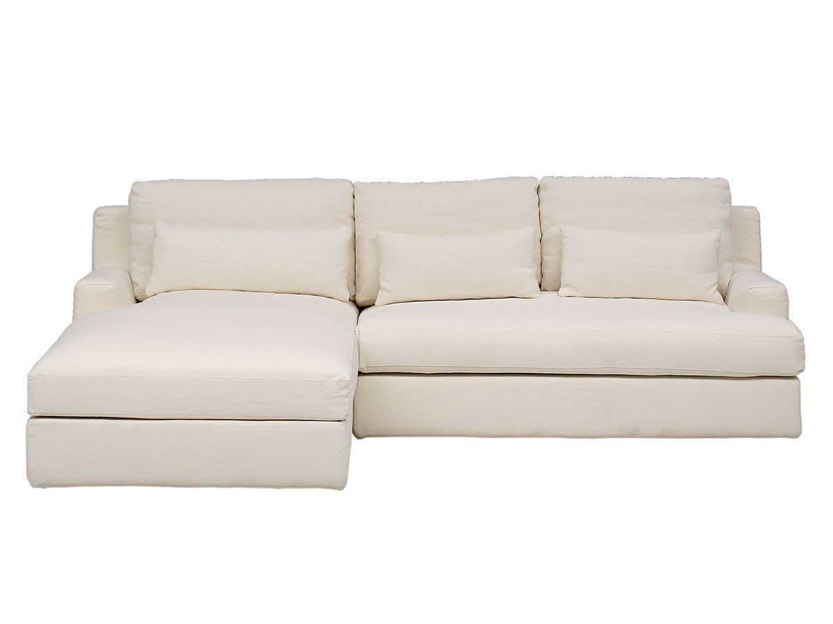 【ハロ/HALO / GOODS】のFREE WEAVE SOFA PANAMA CHAISE LOUNGE SOFA / フリーウェーブソファ パナマ シェーズロングソファ インテリア・キッズ・メンズ・レディースファッション・服の通販 founy(ファウニー) 　クッション　Cushion, Throw Pillow　ファブリック　Fabric, Textile　リラックス　Relax, Relaxed Fit　ホーム・キャンプ・アウトドア・お取り寄せ　Home Living / Home & Lifestyle / Camping Gear / Outdoor Camping　家具・インテリア　Home Furniture & Interior. Stylish & Functional Living Spaces　ソファー　Couches & Sofas　カウチソファ・シェーズロング　Chaise Lounge Sofas　張地:アイボリー、カウチ位置:左カウチ|ID: prp329100000005090 ipo3291000000037081860