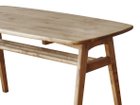 【アンジー/and g / GOODS】のamann 120 dininng table / アマン ダイニングテーブル バーチの木目が懐かしい雰囲気を作ります。|ID:prp329100000005098