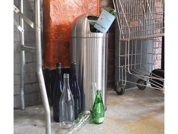 【ダルトン/DULTON / GOODS】のDUST BIN SATIN FINISHED 40L / ダスト ビン サテン フィニッシュ 40L Model K555-425-40 人気、トレンドファッション・服の通販 founy(ファニー) 　送料無料　Free Shipping　インナー　Inner　サテン　Satin　バケツ　Bucket　ボックス　Box　ホーム・キャンプ・アウトドア・お取り寄せ　Home,Garden,Outdoor,Camping Gear　家具・インテリア　Home Furniture & Interior. Stylish & Functional Living Spaces　その他 インテリア雑貨、家具　Furniture, Interior, Others　other-3|ID: prp329100000005158 ipo3291000000031514470