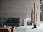 【マスターウォール/MASTERWAL / GOODS】のMORELESS SOFA / モアレス ソファ 2シーター160 張地:パティーナ ブラック(レザー8)、ウッド:ウォールナット(オイル塗装)|ID: prp329100000005167 ipo3291000000030218531
