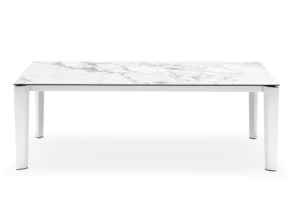 【カリガリス/Calligaris / GOODS】のDELTA / デルタ セラミック天板 CS/4097-R 160 インテリア・キッズ・メンズ・レディースファッション・服の通販 founy(ファニー) 　テーブル　Table, Dining Table　ホーム・キャンプ・アウトドア・お取り寄せ　Home Living / Home & Lifestyle / Camping Gear / Outdoor Camping　家具・インテリア　Home Furniture & Interior. Stylish & Functional Living Spaces　テーブル　Dining, Coffee & Side Tables　ダイニングテーブル・食卓テーブル　Dining Tables　天板P2C ホワイトマーブル、脚部P94 マットオプティックホワイト|ID: prp329100000005210 ipo3291000000036644634