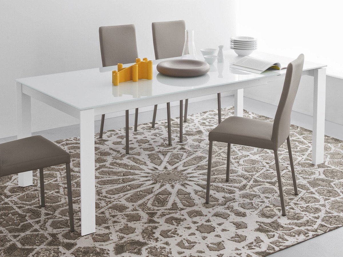 【カリガリス/Calligaris / GOODS】のDELTA / デルタ セラミック天板 CS/4097-R 160 インテリア・キッズ・メンズ・レディースファッション・服の通販 founy(ファニー) 　テーブル　Table, Dining Table　ホーム・キャンプ・アウトドア・お取り寄せ　Home Living / Home & Lifestyle / Camping Gear / Outdoor Camping　家具・インテリア　Home Furniture & Interior. Stylish & Functional Living Spaces　テーブル　Dining, Coffee & Side Tables　ダイニングテーブル・食卓テーブル　Dining Tables　天板カラー「GEW フロストエクストラクリア」参考イメージ|ID: prp329100000005210 ipo3291000000036644642