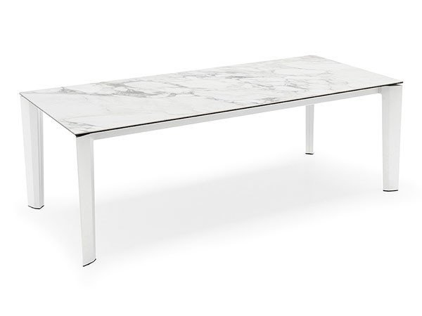 【カリガリス/Calligaris / GOODS】のDELTA / デルタ セラミック天板 CS/4097-R 160 インテリア・キッズ・メンズ・レディースファッション・服の通販 founy(ファニー) 　テーブル　Table, Dining Table　ホーム・キャンプ・アウトドア・お取り寄せ　Home Living / Home & Lifestyle / Camping Gear / Outdoor Camping　家具・インテリア　Home Furniture & Interior. Stylish & Functional Living Spaces　テーブル　Dining, Coffee & Side Tables　ダイニングテーブル・食卓テーブル　Dining Tables　天板:P2C ホワイトマーブル、脚部P94 マットオプティックホワイト|ID: prp329100000005210 ipo3291000000036644645