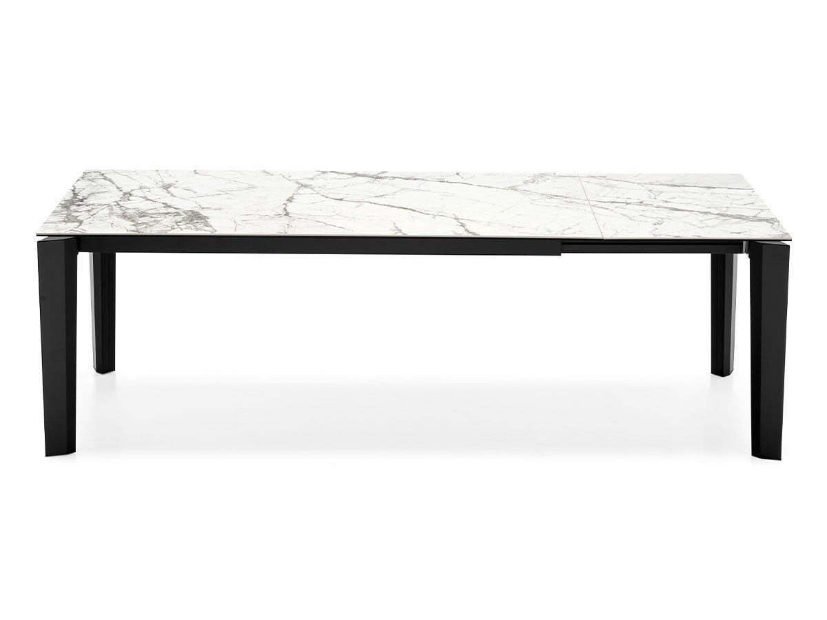 【カリガリス/Calligaris / GOODS】のDELTA / デルタ セラミック天板 CS/4097-R 160 インテリア・キッズ・メンズ・レディースファッション・服の通販 founy(ファニー) 　テーブル　Table, Dining Table　ホーム・キャンプ・アウトドア・お取り寄せ　Home Living / Home & Lifestyle / Camping Gear / Outdoor Camping　家具・インテリア　Home Furniture & Interior. Stylish & Functional Living Spaces　テーブル　Dining, Coffee & Side Tables　ダイニングテーブル・食卓テーブル　Dining Tables　天板P9C シルクホワイトマーブル、脚部P15 マットブラック|ID: prp329100000005210 ipo3291000000036644650