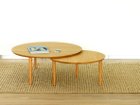 【高野木工/TAKANO MOKKOU / GOODS】のBALLOON LIVING TABLE / バルーン リビングテーブル 90-2枚(ホワイトオーク) |ID: prp329100000005213 ipo3291000000030185319