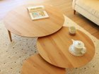 【高野木工/TAKANO MOKKOU / GOODS】のBALLOON LIVING TABLE / バルーン リビングテーブル 90-2枚(ホワイトオーク) |ID: prp329100000005213 ipo3291000000030185330