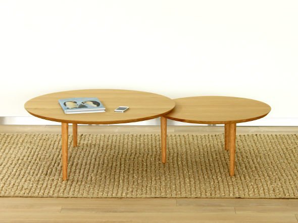 【高野木工/TAKANO MOKKOU / GOODS】のBALLOON LIVING TABLE / バルーン リビングテーブル 90-2枚(ホワイトオーク) インテリア・キッズ・メンズ・レディースファッション・服の通販 founy(ファニー) 　テーブル　Table, Dining Table　バルーン　Balloon, Balloon Silhouette　送料無料　Free Shipping　ホーム・キャンプ・アウトドア・お取り寄せ　Home Living / Home & Lifestyle / Camping Gear / Outdoor Camping　家具・インテリア　Home Furniture & Interior. Stylish & Functional Living Spaces　テーブル　Dining, Coffee & Side Tables　ローテーブル・センターテーブル　Coffee & Center Tables　|ID: prp329100000005213 ipo3291000000033157933