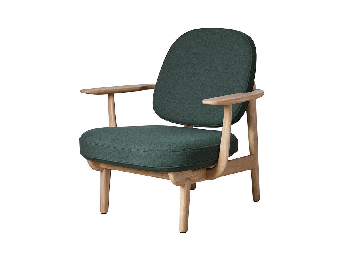【フリッツ ハンセン/FRITZ HANSEN / GOODS】のFRED / フレッド ラウンジチェア JH97 インテリア・キッズ・メンズ・レディースファッション・服の通販 founy(ファニー) 　ウッド　Wooden Design　エレガント 上品　Elegant　オイル　Body Oil　ファブリック　Fabric, Textile　フォルム　Silhouette, Form　フラット　Flat, Flat Shoes　フレーム　Frame, Outline　ホーム・キャンプ・アウトドア・お取り寄せ　Home Living / Home & Lifestyle / Camping Gear / Outdoor Camping　家具・インテリア　Home Furniture & Interior. Stylish & Functional Living Spaces　チェア・椅子　Seating & Chairs　ラウンジチェア・リクライナー　Lounge Chairs / Recliners　フレーム:オーク(クリアラッカー仕上)|ID: prp329100000005253 ipo3291000000033217834
