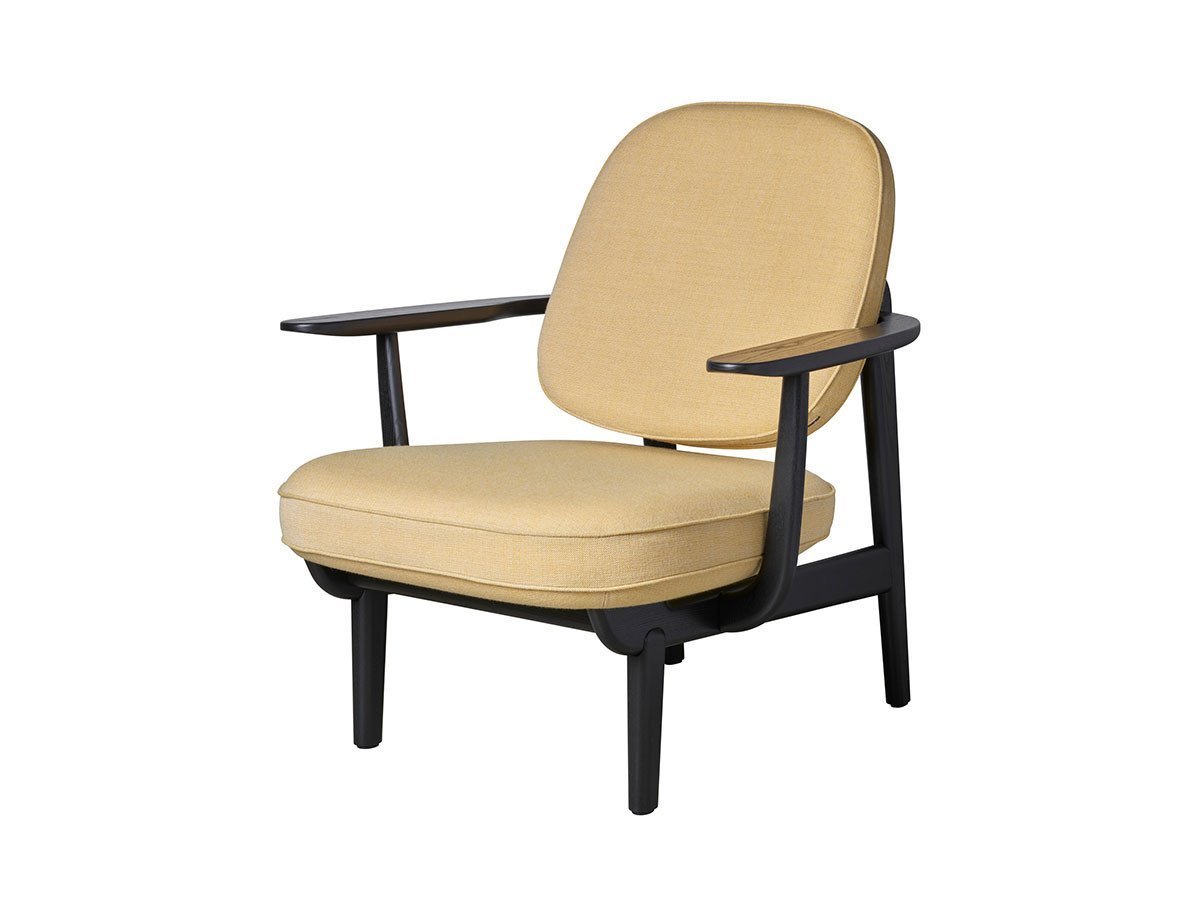 【フリッツ ハンセン/FRITZ HANSEN / GOODS】のFRED / フレッド ラウンジチェア JH97 インテリア・キッズ・メンズ・レディースファッション・服の通販 founy(ファニー) 　ウッド　Wooden Design　エレガント 上品　Elegant　オイル　Body Oil　ファブリック　Fabric, Textile　フォルム　Silhouette, Form　フラット　Flat, Flat Shoes　フレーム　Frame, Outline　ホーム・キャンプ・アウトドア・お取り寄せ　Home Living / Home & Lifestyle / Camping Gear / Outdoor Camping　家具・インテリア　Home Furniture & Interior. Stylish & Functional Living Spaces　チェア・椅子　Seating & Chairs　ラウンジチェア・リクライナー　Lounge Chairs / Recliners　フレーム:ブラックペインテッドアッシュ|ID: prp329100000005253 ipo3291000000033217841