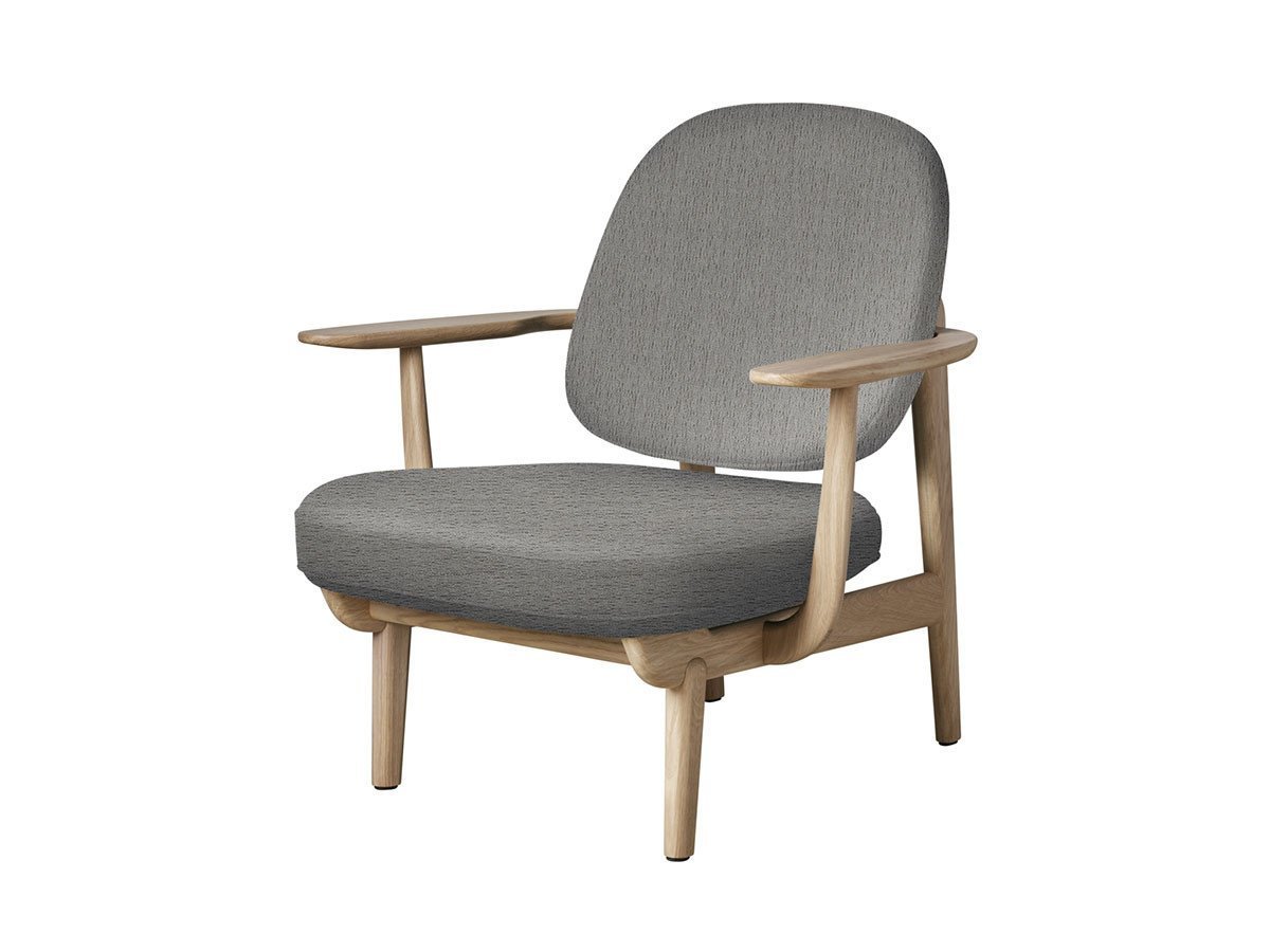 【フリッツ ハンセン/FRITZ HANSEN / GOODS】のFRED / フレッド ラウンジチェア JH97 インテリア・キッズ・メンズ・レディースファッション・服の通販 founy(ファニー) 　ウッド　Wooden Design　エレガント 上品　Elegant　オイル　Body Oil　ファブリック　Fabric, Textile　フォルム　Silhouette, Form　フラット　Flat, Flat Shoes　フレーム　Frame, Outline　ホーム・キャンプ・アウトドア・お取り寄せ　Home Living / Home & Lifestyle / Camping Gear / Outdoor Camping　家具・インテリア　Home Furniture & Interior. Stylish & Functional Living Spaces　チェア・椅子　Seating & Chairs　ラウンジチェア・リクライナー　Lounge Chairs / Recliners　張地:1121 ベージュ(クリスチャンハウン)、フレーム:オーク(クリアラッカー仕上)|ID: prp329100000005253 ipo3291000000033217844