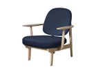 【フリッツ ハンセン/FRITZ HANSEN / GOODS】のFRED / フレッド ラウンジチェア JH97 人気、トレンドファッション・服の通販 founy(ファニー) ウッド Wooden Design エレガント 上品 Elegant オイル Body Oil ファブリック Fabric, Textile フォルム Silhouette, Form フラット Flat, Flat Shoes フレーム Frame, Outline ホーム・キャンプ・アウトドア・お取り寄せ Home Living / Home & Lifestyle / Camping Gear / Outdoor Camping 家具・インテリア Home Furniture & Interior. Stylish & Functional Living Spaces チェア・椅子 Seating & Chairs ラウンジチェア・リクライナー Lounge Chairs / Recliners thumbnail 張地:1153 ブルーユニ(クリスチャンハウン)、フレーム:オーク(クリアラッカー仕上)|ID: prp329100000005253 ipo3291000000033217859