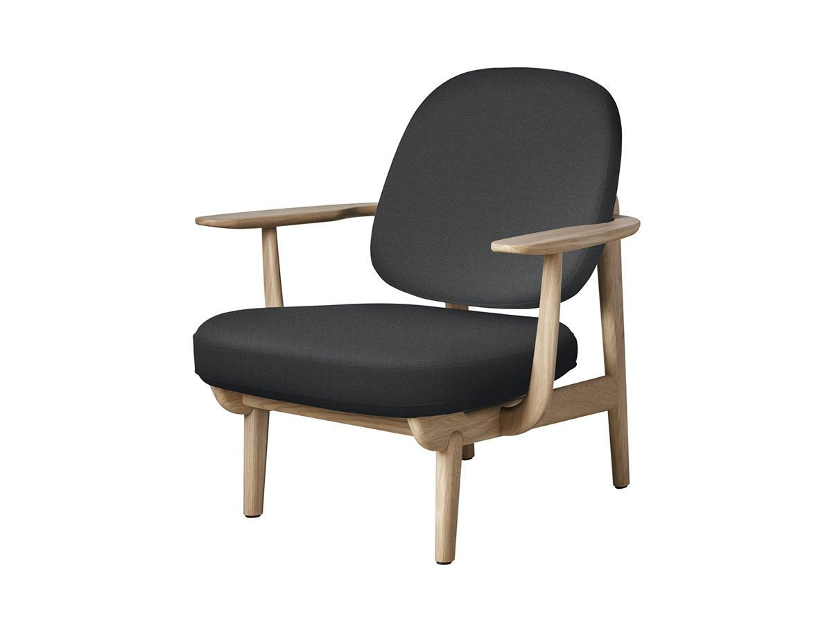 【フリッツ ハンセン/FRITZ HANSEN / GOODS】のFRED / フレッド ラウンジチェア JH97 インテリア・キッズ・メンズ・レディースファッション・服の通販 founy(ファニー) 　ウッド　Wooden Design　エレガント 上品　Elegant　オイル　Body Oil　ファブリック　Fabric, Textile　フォルム　Silhouette, Form　フラット　Flat, Flat Shoes　フレーム　Frame, Outline　ホーム・キャンプ・アウトドア・お取り寄せ　Home Living / Home & Lifestyle / Camping Gear / Outdoor Camping　家具・インテリア　Home Furniture & Interior. Stylish & Functional Living Spaces　チェア・椅子　Seating & Chairs　ラウンジチェア・リクライナー　Lounge Chairs / Recliners　張地:1172 グレーユニ(クリスチャンハウン)、フレーム:オーク(クリアラッカー仕上)|ID: prp329100000005253 ipo3291000000033217869