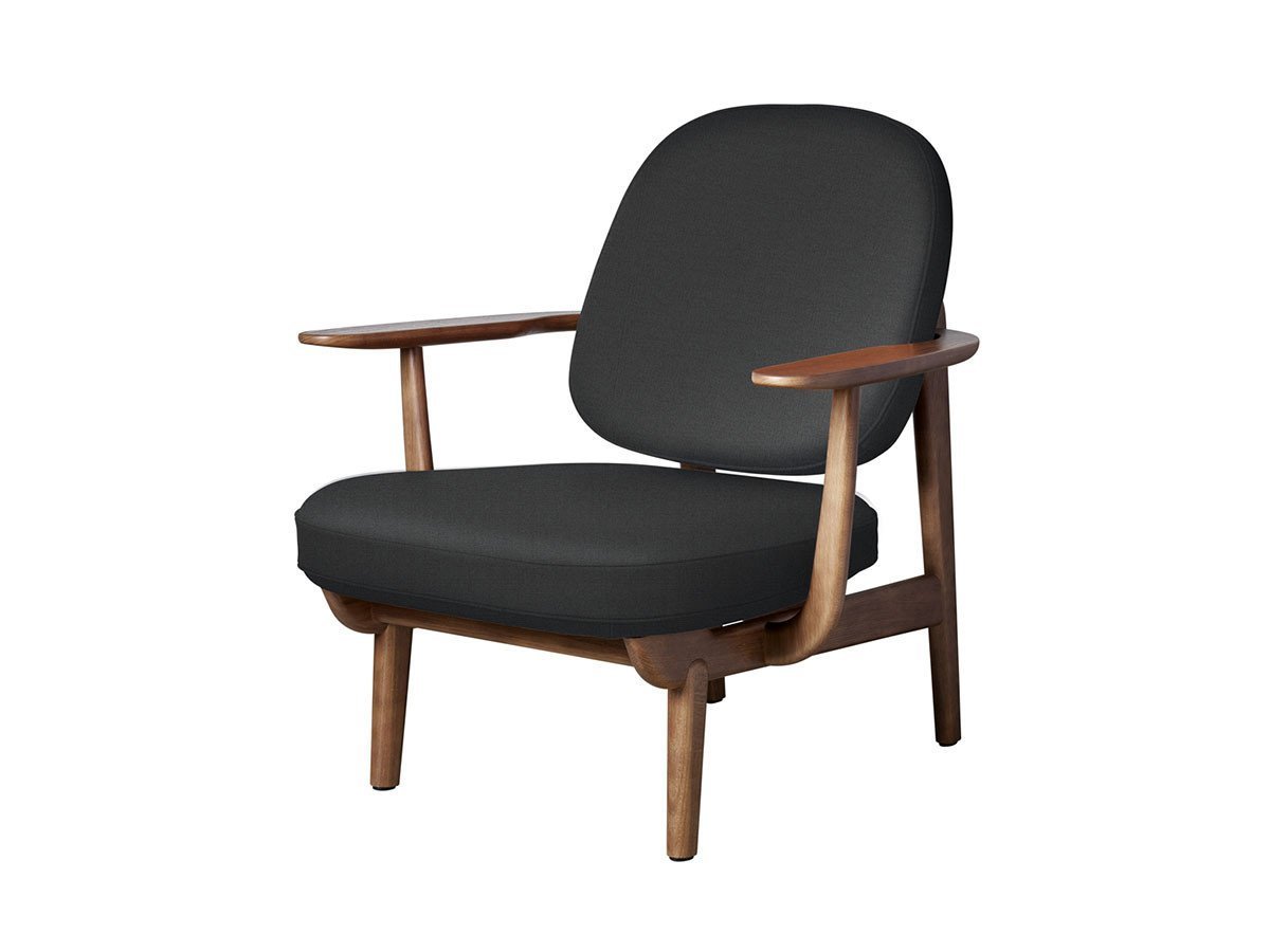 【フリッツ ハンセン/FRITZ HANSEN / GOODS】のFRED / フレッド ラウンジチェア JH97 インテリア・キッズ・メンズ・レディースファッション・服の通販 founy(ファニー) 　ウッド　Wooden Design　エレガント 上品　Elegant　オイル　Body Oil　ファブリック　Fabric, Textile　フォルム　Silhouette, Form　フラット　Flat, Flat Shoes　フレーム　Frame, Outline　ホーム・キャンプ・アウトドア・お取り寄せ　Home Living / Home & Lifestyle / Camping Gear / Outdoor Camping　家具・インテリア　Home Furniture & Interior. Stylish & Functional Living Spaces　チェア・椅子　Seating & Chairs　ラウンジチェア・リクライナー　Lounge Chairs / Recliners　張地:1172 グレーユニ(クリスチャンハウン)、フレーム:ウォルナットステインドオーク|ID: prp329100000005253 ipo3291000000033217936