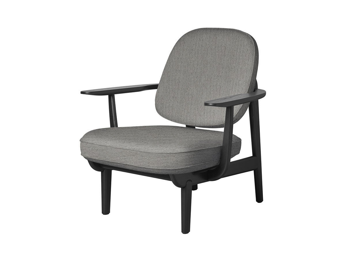 【フリッツ ハンセン/FRITZ HANSEN / GOODS】のFRED / フレッド ラウンジチェア JH97 インテリア・キッズ・メンズ・レディースファッション・服の通販 founy(ファニー) 　ウッド　Wooden Design　エレガント 上品　Elegant　オイル　Body Oil　ファブリック　Fabric, Textile　フォルム　Silhouette, Form　フラット　Flat, Flat Shoes　フレーム　Frame, Outline　ホーム・キャンプ・アウトドア・お取り寄せ　Home Living / Home & Lifestyle / Camping Gear / Outdoor Camping　家具・インテリア　Home Furniture & Interior. Stylish & Functional Living Spaces　チェア・椅子　Seating & Chairs　ラウンジチェア・リクライナー　Lounge Chairs / Recliners　張地:1121 ベージュ(クリスチャンハウン)、フレーム:ブラックペインテッドアッシュ|ID: prp329100000005253 ipo3291000000033217941