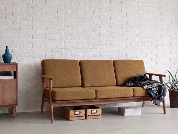 【クラッシュゲート/CRASH GATE / GOODS】のHARRIS SOFA / ハリス 3人掛けソファ(ファブリック × オーク材 / 水性塗装) 人気、トレンドファッション・服の通販 founy(ファニー) 　ファブリック　Fabric　フレーム　Flame　ヴィンテージ　Vintage　ホーム・キャンプ・アウトドア・お取り寄せ　Home,Garden,Outdoor,Camping Gear　家具・インテリア　Furniture　ソファー　Sofa　other-6|ID: prp329100000005280 ipo3291000000031459199