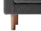 【ヒロシマ/HIROSHIMA / GOODS】のSingle Seat Sofa / シングルシートソファ 張り込み仕様 脚部:オーク(NL-0 ナチュラルホワイト)|ID:prp329100000005283