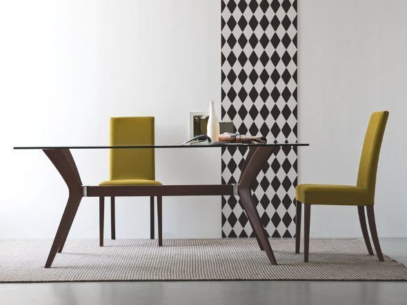 【カリガリス/Calligaris / GOODS】のTOKYO / トーキョー ガラス天板 CS/18-FR 160 人気、トレンドファッション・服の通販 founy(ファニー) 　ガラス　Glass　テーブル　Table　フレーム　Flame　ホーム・キャンプ・アウトドア・お取り寄せ　Home,Garden,Outdoor,Camping Gear　家具・インテリア　Furniture　テーブル　Table　ダイニングテーブル　Dining Table　other-6|ID: prp329100000005284 ipo3291000000031465612