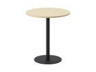 【ティーアンドオー/T&O / GOODS】のRound Table 63 / ラウンドテーブル 63 天板:アッシュ NL-0(ウレタン塗装 / ナチュラルホワイト)、脚部:ブラック|ID: prp329100000005290 ipo3291000000007902200