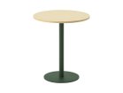 【ティーアンドオー/T&O / GOODS】のRound Table 63 / ラウンドテーブル 63 天板:アッシュ NL-0(ウレタン塗装 / ナチュラルホワイト)、脚部:グリーン|ID: prp329100000005290 ipo3291000000007902201