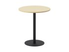 【ティーアンドオー/T&O / GOODS】のRound Table 63 / ラウンドテーブル 63 天板:アッシュ NL-0(ウレタン塗装 / ナチュラルホワイト)、脚部:ブラック|ID: prp329100000005290 ipo3291000000030179700