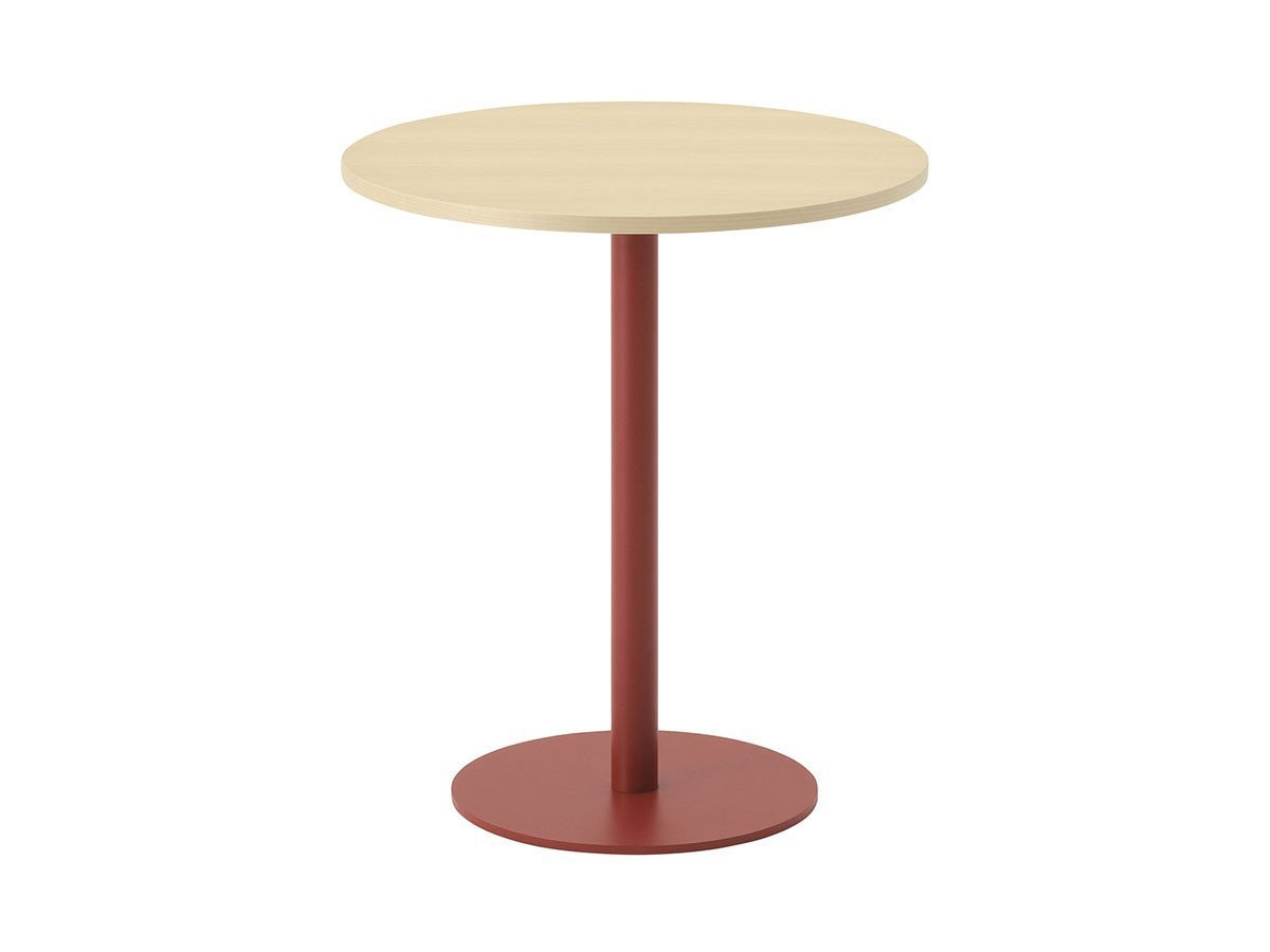 【ティーアンドオー/T&O / GOODS】のRound Table 63 / ラウンドテーブル 63 インテリア・キッズ・メンズ・レディースファッション・服の通販 founy(ファニー) 送料無料 Free Shipping テーブル Table, Dining Table ラウンド Round, Round Neck ホーム・キャンプ・アウトドア・お取り寄せ Home Living / Home & Lifestyle / Camping Gear / Outdoor Camping 家具・インテリア Home Furniture & Interior. Stylish & Functional Living Spaces テーブル Dining, Coffee & Side Tables カフェテーブル・丸型テーブル Cafe & Bistro Tables 天板:メープル C-0(ウレタン塗装 / ナチュラルクリア)、脚部:レッド|ID: prp329100000005290 ipo3291000000036860077