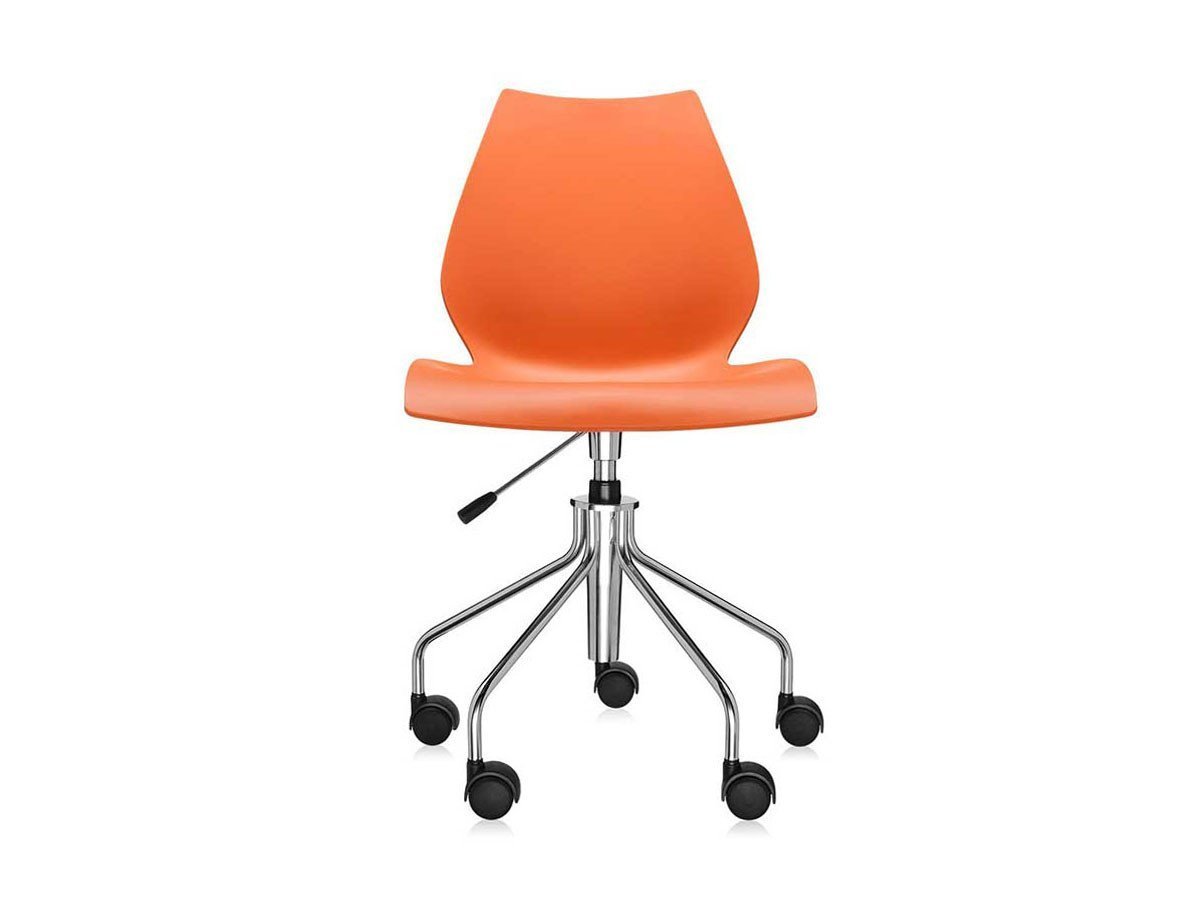 【カルテル/Kartell / GOODS】のMAUI / マウイキャスター インテリア・キッズ・メンズ・レディースファッション・服の通販 founy(ファニー) 　送料無料　Free Shipping　エレガント 上品　Elegant　フレーム　Frame, Outline　ホーム・キャンプ・アウトドア・お取り寄せ　Home Living / Home & Lifestyle / Camping Gear / Outdoor Camping　家具・インテリア　Home Furniture & Interior. Stylish & Functional Living Spaces　チェア・椅子　Seating & Chairs　オフィスチェア・在宅ワーク用チェア　Office & Desk Chairs　オレンジ|ID: prp329100000005334 ipo3291000000035616574