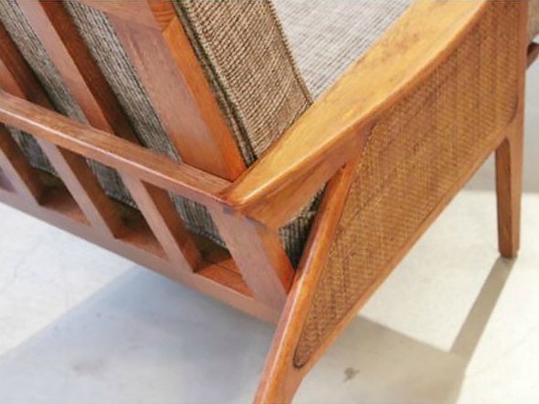 【アクメファニチャー /ACME Furniture / GOODS】のWICKER LOUNGE CHAIR / ウィッカー ラウンジチェア 人気、トレンドファッション・服の通販 founy(ファニー) 　クッション　Cushion　コーデュロイ　Corduroy　ファブリック　Fabric　フレーム　Flame　ラタン　Rattan　リラックス　Relax　ホーム・キャンプ・アウトドア・お取り寄せ　Home,Garden,Outdoor,Camping Gear　家具・インテリア　Furniture　チェア・椅子　Chair　ラウンジチェア　Lounge Chair　other-6|ID: prp329100000005341 ipo3291000000031503422