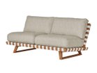 【アジム/AJIM / GOODS】のbalsa sofa 2.5p / バルサ ソファ 2.5人掛け 張地:LA BE(ランク 2)、フレーム:センダン、テープ:ホワイト|ID: prp329100000005357 ipo3291000000032687001