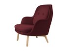 【フリッツ ハンセン/FRITZ HANSEN / GOODS】のFRI / フリチェア ラウンジチェア ウッドベース JH5 張地:1140 レッドユニ(クリスチャンハウン)|ID: prp329100000005389 ipo3291000000034388244