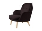 【フリッツ ハンセン/FRITZ HANSEN / GOODS】のFRI / フリチェア ラウンジチェア ウッドベース JH5 張地:1142 ダークレッドユニ(クリスチャンハウン)|ID: prp329100000005389 ipo3291000000034388246