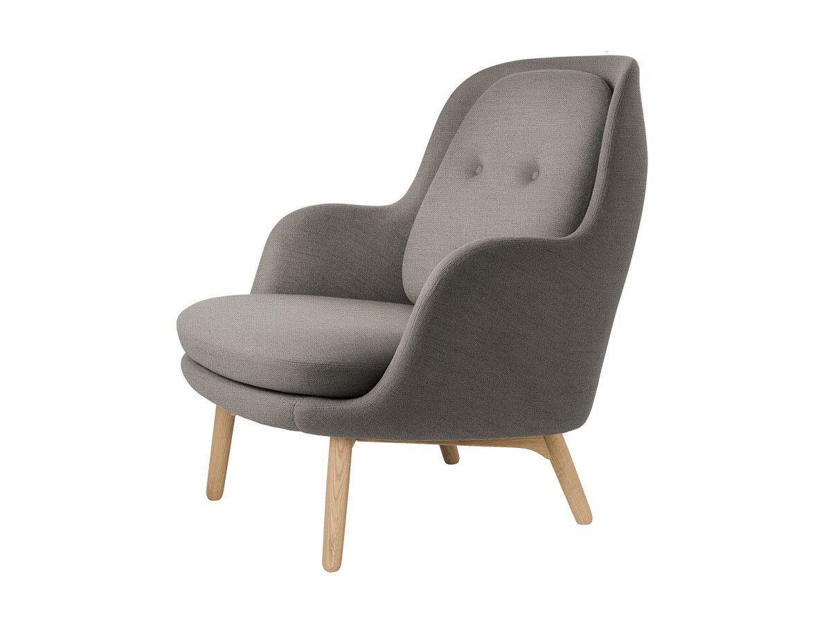 【フリッツ ハンセン/FRITZ HANSEN / GOODS】のFRI / フリチェア ラウンジチェア ウッドベース JH5 インテリア・キッズ・メンズ・レディースファッション・服の通販 founy(ファニー) 　ウッド　Wooden Design　シンプル　Simple, Minimal　ファブリック　Fabric, Textile　おすすめ　Recommended / Our Picks　ホーム・キャンプ・アウトドア・お取り寄せ　Home Living / Home & Lifestyle / Camping Gear / Outdoor Camping　家具・インテリア　Home Furniture & Interior. Stylish & Functional Living Spaces　チェア・椅子　Seating & Chairs　ラウンジチェア・リクライナー　Lounge Chairs / Recliners　張地:1120 ライトベージュ(クリスチャンハウン)|ID: prp329100000005389 ipo3291000000034788581