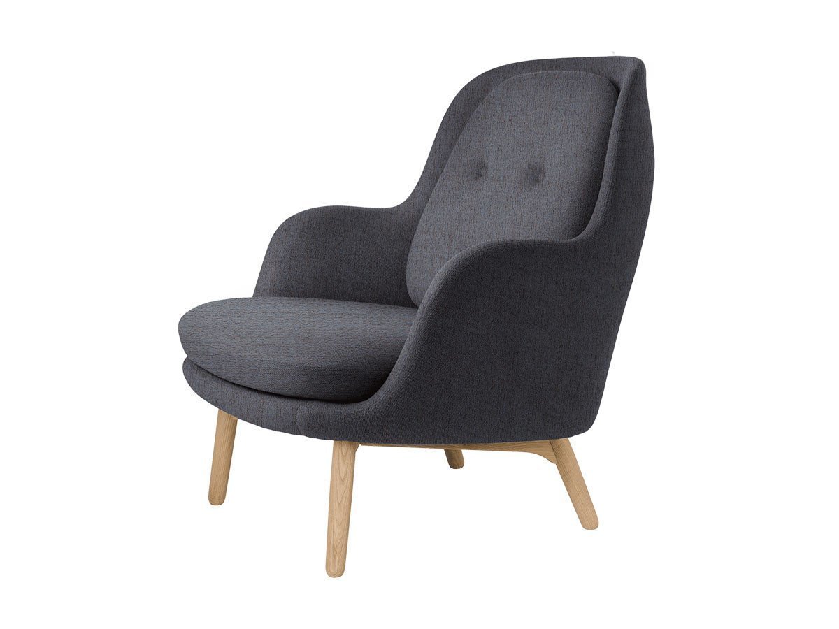 【フリッツ ハンセン/FRITZ HANSEN / GOODS】のFRI / フリチェア ラウンジチェア ウッドベース JH5 インテリア・キッズ・メンズ・レディースファッション・服の通販 founy(ファニー) 　ウッド　Wooden Design　シンプル　Simple, Minimal　ファブリック　Fabric, Textile　おすすめ　Recommended / Our Picks　ホーム・キャンプ・アウトドア・お取り寄せ　Home Living / Home & Lifestyle / Camping Gear / Outdoor Camping　家具・インテリア　Home Furniture & Interior. Stylish & Functional Living Spaces　チェア・椅子　Seating & Chairs　ラウンジチェア・リクライナー　Lounge Chairs / Recliners　張地:1150 オレンジ / ブルー(クリスチャンハウン)|ID: prp329100000005389 ipo3291000000034788597