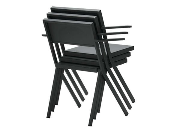 【エムエム/emuemu / GOODS】のMIA 411 ARM CHAIR / ミア 411 アームチェア インテリア・キッズ・メンズ・レディースファッション・服の通販 founy(ファニー) 　秋　Autumn/Fall　シンプル　Simple　センター　Center　チューブ　Tube　フランス　France　フレーム　Flame　送料無料　Free Shipping　スタッキング(重ね置き)可能なのでコンパクトに収納していただけます。|ID: prp329100000005397 ipo3291000000028554542