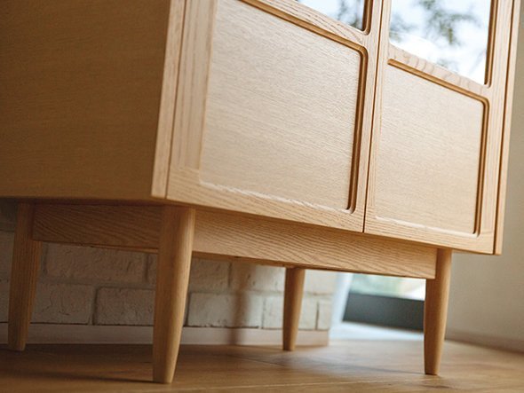 【冨士ファニチア/FUJI FURNITURE / GOODS】のScandinavia modern Curio Board / スカンジナビア モダン キュリオボード 人気、トレンドファッション・服の通販 founy(ファニー) 　ガラス　Glass　コンパクト　Compact　フォルム　Form　モダン　Modern　ホーム・キャンプ・アウトドア・お取り寄せ　Home,Garden,Outdoor,Camping Gear　家具・インテリア　Furniture　収納家具・キャビネット　Storage Furniture　other-5|ID: prp329100000005399 ipo3291000000031543721