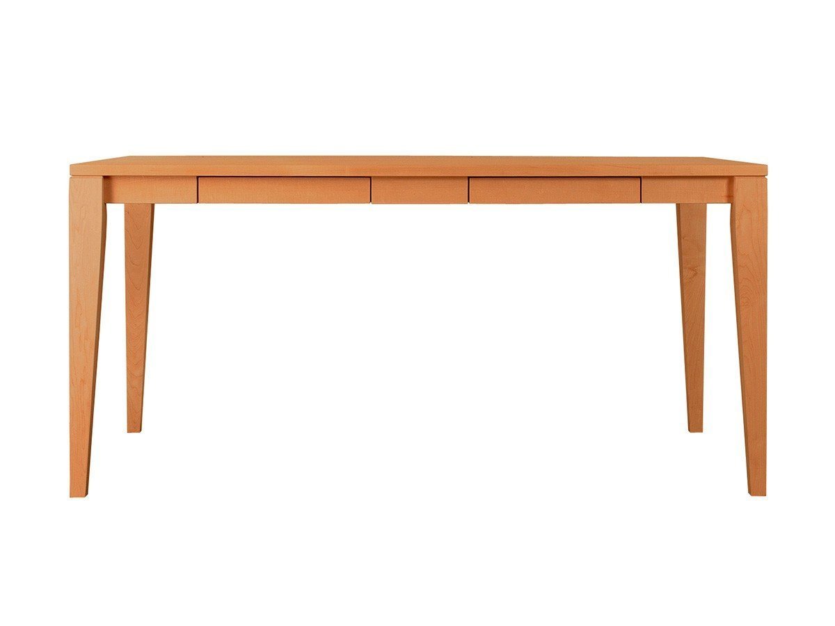 【フライミー ヴェール/FLYMEe vert / GOODS】のDining Table / ダイニングテーブル #103954 インテリア・キッズ・メンズ・レディースファッション・服の通販 founy(ファニー) 　シンプル　Simple, Minimal　スマート　Smart, Elegant　テーブル　Table, Dining Table　ホーム・キャンプ・アウトドア・お取り寄せ　Home Living / Home & Lifestyle / Camping Gear / Outdoor Camping　家具・インテリア　Home Furniture & Interior. Stylish & Functional Living Spaces　テーブル　Dining, Coffee & Side Tables　ダイニングテーブル・食卓テーブル　Dining Tables　ウッド:ブラックチェリー、脚部タイプ:タイプB、引出しの有無:引出し(4杯)有り|ID: prp329100000005401 ipo3291000000031903452