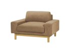 【シーヴ/SIEVE / GOODS】のbulge sofa 1seater / バージュ 1人掛けソファ 張地:ダークベージュ|ID: prp329100000005415 ipo3291000000030199253