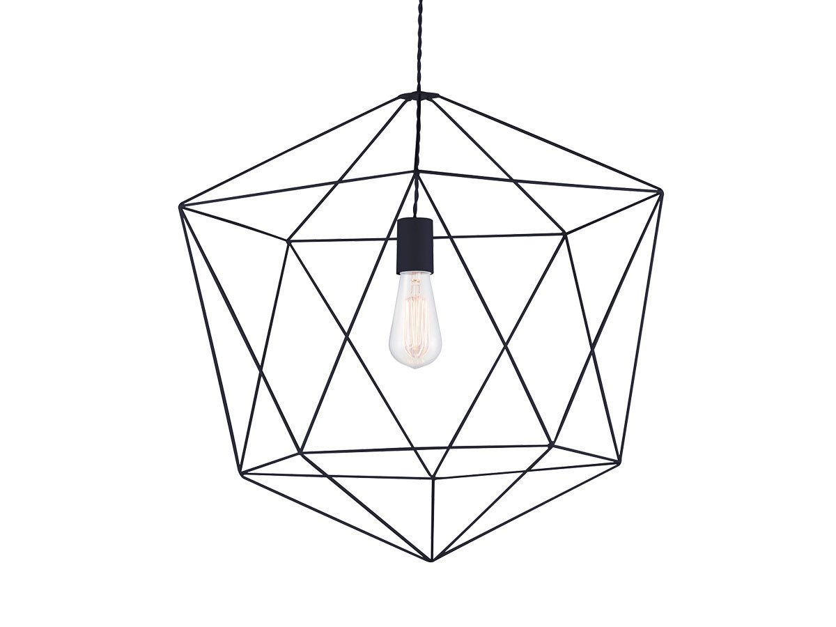 【フライミーパーラー/FLYMEe Parlor / GOODS】のPendant Light / ペンダントライト #28525 インテリア・キッズ・メンズ・レディースファッション・服の通販 founy(ファニー) 　送料無料　Free Shipping　おすすめ　Recommend　フレーム　Flame　ホーム・キャンプ・アウトドア・お取り寄せ　Home,Garden,Outdoor,Camping Gear　家具・インテリア　Furniture　ライト・照明　Lighting & Light Fixtures　ペンダントライト　Pendant Light　ブラック|ID: prp329100000005417 ipo3291000000030181862