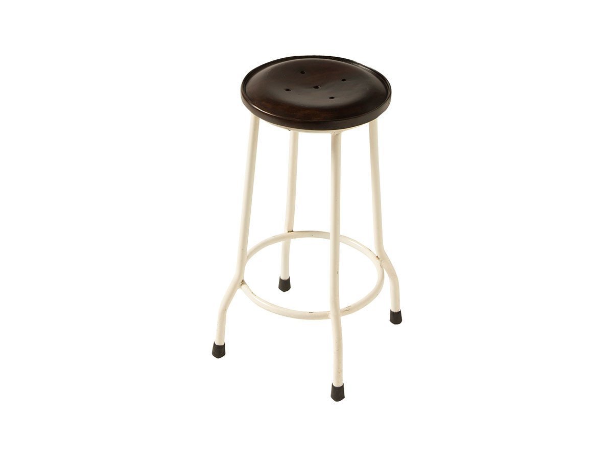 【オールドメゾン/old maison / GOODS】のIron Stool / アイアンスツール 高さ60cm インテリア・キッズ・メンズ・レディースファッション・服の通販 founy(ファニー) 　アンティーク　Antique-Inspired　ダメージ　Distressed, Destroyed　ホーム・キャンプ・アウトドア・お取り寄せ　Home Living / Home & Lifestyle / Camping Gear / Outdoor Camping　家具・インテリア　Home Furniture & Interior. Stylish & Functional Living Spaces　チェア・椅子　Seating & Chairs　スツール・バースツール　Stools & Bar Stools　ホーム・キャンプ・アウトドア・お取り寄せ　Home Living / Home & Lifestyle / Camping Gear / Outdoor Camping　家具・インテリア　Home Furniture & Interior. Stylish & Functional Living Spaces　チェア・椅子　Seating & Chairs　カウンターチェア・ハイチェア　Bar Stools / High Stools　ダークブラウン × ホワイト|ID: prp329100000005419 ipo3291000000033232123