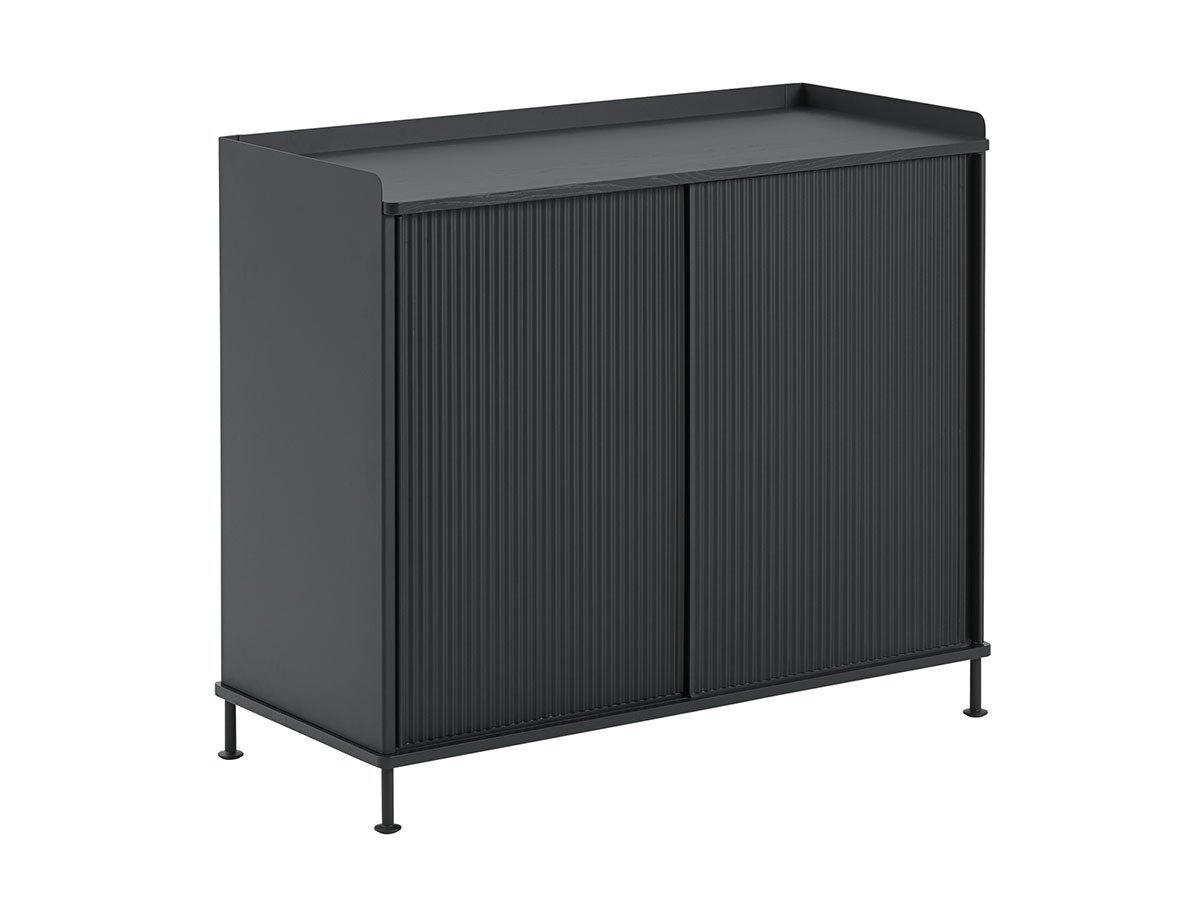 【ムート/MUUTO / GOODS】のENFOLD SIDEBOARD TALL / エンフォールドサイドボード トール インテリア・キッズ・メンズ・レディースファッション・服の通販 founy(ファニー) 　ホーム・キャンプ・アウトドア・お取り寄せ　Home Living / Home & Lifestyle / Camping Gear / Outdoor Camping　家具・インテリア　Home Furniture & Interior. Stylish & Functional Living Spaces　収納家具・キャビネット　Storage Furniture　サイドボード・リビング収納　Cabinet / Storage Cabinet　ブラック / ブラック|ID: prp329100000005448 ipo3291000000036768604